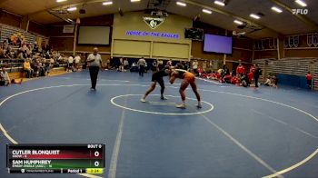 157 lbs Sam Humphrey, Embry-Riddle (Ariz.) vs Cutler Blonquist, Snow