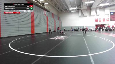 141 lbs Round Of 16 - Gaven Suica, Edinboro - Unatt vs Justin Holly, Buffalo - Unatt