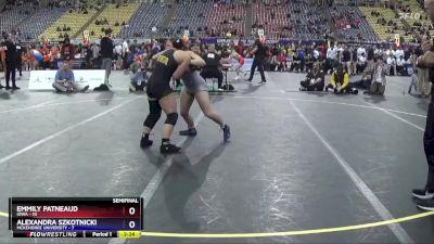 131 lbs Semis & 3rd Wb (16 Team) - Emmily Patneaud, Iowa vs Alexandra Szkotnicki, McKendree University