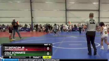 92 lbs Round 1 - Cole Schwartz, PA Silver vs Ty Satiacum Jr, Agression Legionaries