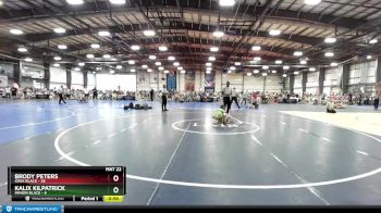 72 lbs Rd# 8- 12:30pm Saturday Final Pool - Brody Peters, Iowa Black vs Kalix Kilpatrick, Minion Black