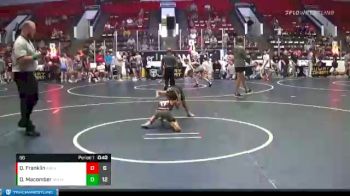 56 lbs Round 1 (6 Team) - Dawson Macomber, ARES White vs Quinton Franklin, ARES Red