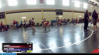 92 lbs Quarterfinal - Jj Doty, Red Cobra Wrestling Academy vs Isaac Young, Contenders Wrestling Academy