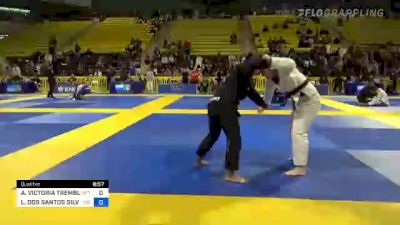 ALISON VICTORIA TREMBLAY vs LUCIANE DOS SANTOS SILVA 2022 World Jiu-Jitsu IBJJF Championship