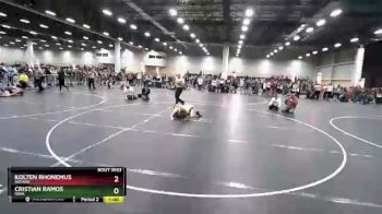 100 lbs Cons. Round 6 - Boden Banta, Team Idaho Wrestling Club vs Ayden Bollinger, Central Indiana Academy Of Wrestling