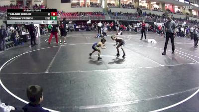 45 lbs 3rd Place Match - Leland Sheard, Nebraska Boyz vs Conway French, Lincoln Squires Wrestling Club