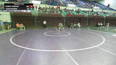 165 lbs Consi Of 8 #1 - Bobby Johnson, Mauldin vs Gavin Boozer, River Bluff