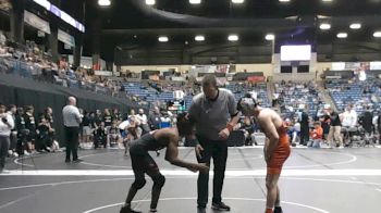 125 lbs Champ. Round 2 - Jayden Grijalva, Unattached vs Olakunle Ajani, Northwestern (Iowa)