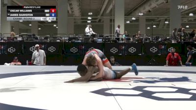 125 lbs Champ. Round 2 - Oscar Williams, DMV RTC vs James Bankston, Beaver Wrestling Club