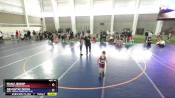 53-58 lbs Round 3 - Manu Jessop, Charger Wrestling Club vs Devontae Dixon, West Jordan Wresting Club