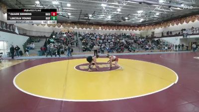 132 lbs Quarterfinal - Lincoln Young, Rock Springs vs Quade Siemens, Natrona County