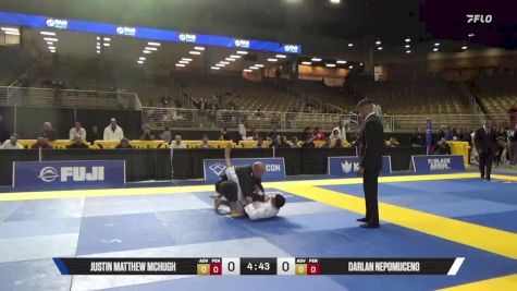 Darlan Nepomuceno vs Justin Matthew Mchugh 2025 Pan Jiu Jitsu IBJJF Championship