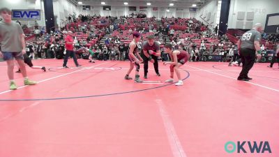 73-76 lbs Quarterfinal - Jax Henderson, IRONMEN Wrestling Club vs Graham Sandoval, Cowboy Wrestling Club