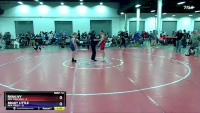 136 lbs Round 3 (8 Team) - Ryan Ivy, New York Gold vs Brady Little, New Jersey