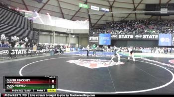 Boys 1A 190 lbs Cons. Round 3 - Oliver Pinckney, Vashon Island vs Hugo Vekved, Blaine