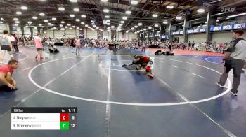 132 lbs Rr Rnd 1 - Jeremy Negron, ALIEN Spaceship vs Ryan Hrenenko, Iron Horse Wrestling Club Blue