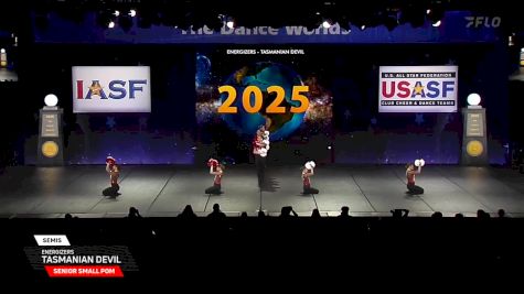 Energizers - Tasmanian Devil [2025 Senior Small Pom Semis] 2025 The Dance Worlds