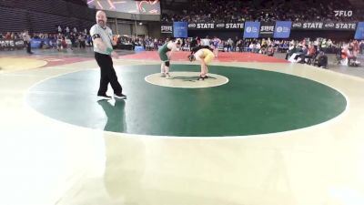 Boys 2A 215 lbs Cons. Round 2 - Quinn Messersmith, Port Angeles vs Bennett Elton, Burlington-Edison