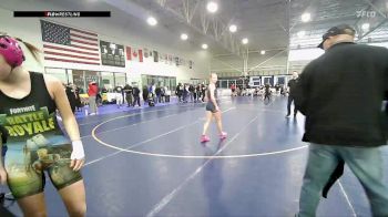 120 lbs Quarterfinal - Paislee Andersen, Mountain Crest High School Wre vs Xoey Zollinger, East Idaho Elite