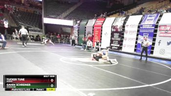 113 Class 1 lbs Champ. Round 1 - Tucker Tune, Fatima vs Gaven Schreiner, Marceline