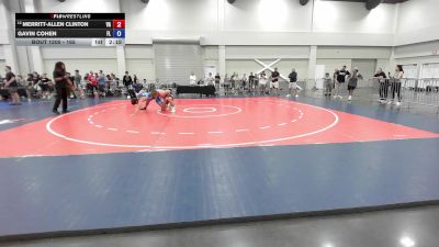 165 lbs Champ. Round 2 - Merritt-Allen Clinton, VA vs Gavin Cohen, FL
