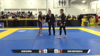 Silvio Javier Macias III vs Julian M Rivera 2025 World IBJJF Jiu-Jitsu No-Gi Championship