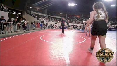 130 lbs Rr Rnd 2 - Aryzona Cummings, Mojo Grappling Academy vs Braedyn Pemberton, Joy Wrestling Club