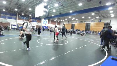 120 lbs Champ. Round 2 - Brandon Garcia, Hesperia vs Riley Butzen, Mountain View (Mesa) High School