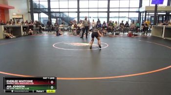 N-3 lbs Round 1 - Everlee Whitcome, Waverly Area Wrestling Club vs Ava Johnson, Big Game Wrestling Club