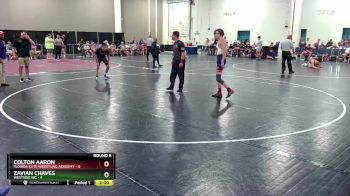 113 lbs Round 8 (10 Team) - Zavian Chaves, Westsdie WC vs Colton Aaron, Florida Elite Wrestling Academy