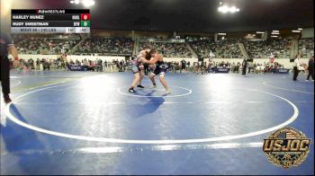 140 lbs Consi Of 8 #2 - Harley Nunez, Noble Takedown Club vs Rudy Sweetman, Bristow Youth Wrestling