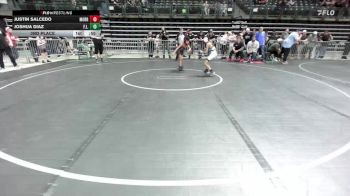 75 lbs 3rd Place - Justin Salcedo, Morris Hills Wrestling Club vs Joshua Diaz, F.l.o.w.