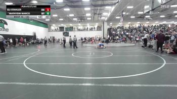 120 lbs Champ. Round 1 - Mathysin Marco, NWTC vs Eli Stahler, Cowboy Wrestling Club