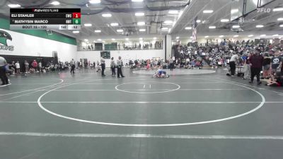 120 lbs Champ. Round 1 - Mathysin Marco, NWTC vs Eli Stahler, Cowboy Wrestling Club