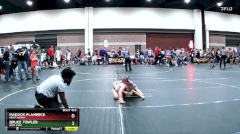 75 lbs Quarterfinal - Maddox Plambeck, Beast Works vs Bruce Fowler, Ohio Gold