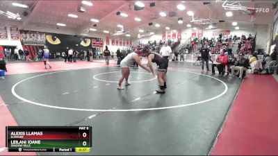 190 lbs Cons. Round 6 - Alexis Llamas, Elsinore vs Leilani Ioane, Shadow Hills