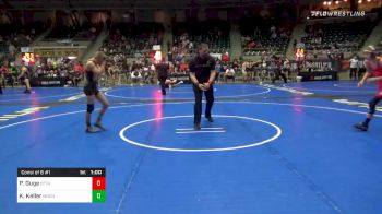 108 lbs Consolation - Parker Guge, Ottawa Mat Masters vs Kolton Keller, Moen Wrestling Academy