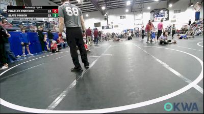 49 lbs Consi Of 8 #2 - Charles Esposito, Elgin Wrestling vs Slate Pinson, Elgin Wrestling
