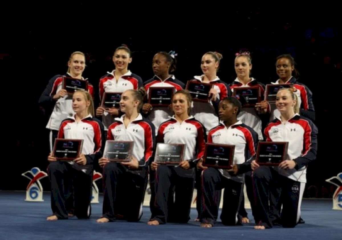 2013 USA Gymnastics Women's National Team Announced at P&G Championships