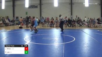 130 lbs Quarterfinal - Jaxon Miller, Ubasa vs Peyton Lee, Fox Valley Elite