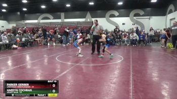 75 lbs Round 3 (8 Team) - Haedyn Cochran, Legacy Blue vs Parker Gerber, LAW/Crass Wrestling(WI)
