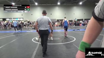 205 lbs Cons. Round 2 - Cassida Dawson, Trailblazer vs Trentt Gardner, Republic Co