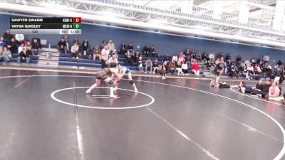 120 lbs Round 4 - Sawyer Swarm, Kearney vs Vayda Quigley, Millard West