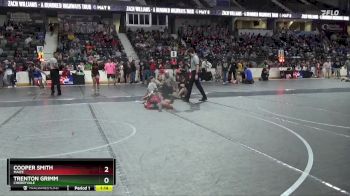 100 lbs Semifinal - Cooper Smith, Maize vs Trenton Grimm, Cherryvale
