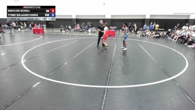 106 lbs Braylon Schell, South Dakota Blue vs Tymir Williams-Parks, Virginia Greco