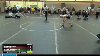 80 lbs Round 1 - Storm Warrington, Wicomico Wolverines vs Ryan Farissier, McDonald WA