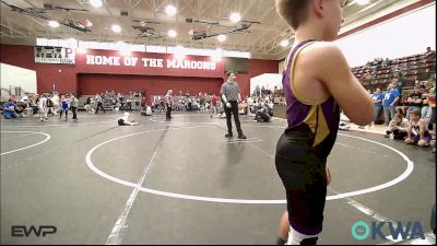 64 lbs Rr Rnd 1 - Kooper Dudgeon, Chandler Takedown Club vs Camden Hollingshead, Mannford Pirate Youth Wrestling