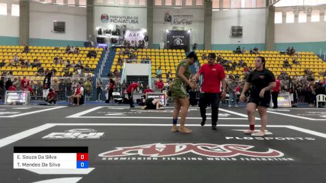 Elaine Souza Da Silva vs Theodora Mendes Da Silva 2025 ADCC Brazilian Nationals