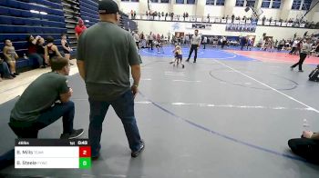 46 lbs Final - Beckett Mills, Team Tulsa Wrestling Club vs Beckett Steele, Fayetteville Youth Wrestling Club