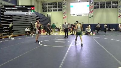 113 lbs Quarterfinal - Alexander Pierce, Iowa City, West vs Isaiah Streif, Western Dubuque